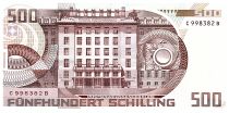 Autriche 500 Schilling - Otto Wagner - 1985 - Série C - P.151