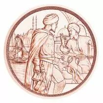 Autriche AUTRICHE 2020 - Les Chevaliers de Saint-Jean - Force morale - S&eacute;rie Chevalier 10 Euros Cuivre