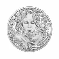 Autriche AUTRICHE 2022 - Le Langage des Fleurs - Le Souci - 10 Euros Argent Coloris&eacute; (BE)
