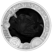 Autriche Baudroie - Nouvelle collection - Vie sous-marine - 3 Euros 2023