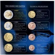 Autriche Coffret BU - 1 centime &agrave; 2 euros - 2007