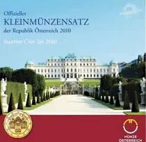 Autriche Coffret BU Euro 2010 - Autriche (Le palais du Belvédère)