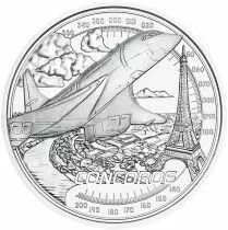 Autriche Concorde et Mur du Son- 20 Euros Argent BE AUTRICHE 2020