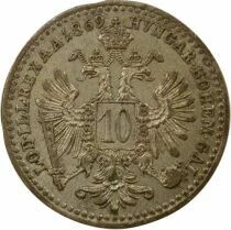 Autriche Fran&ccedil;ois Joseph I - 10 Kreuzer - 1869