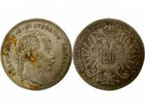 Autriche Fran&ccedil;ois Joseph I - 20 Kreuzer - 1869