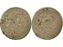 Autriche Léopold I - 6 Kreuzer Argent - 1674 Vienne