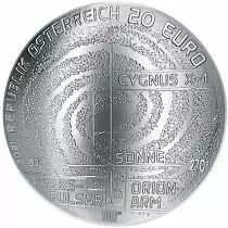 Autriche Voie Lact&eacute;e - 20 Euros Argent Autriche 2021