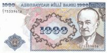 Azerbaidjan 1000 Manat M.E. Resulzado - 1993 - P.20a - Neuf - Série A.1