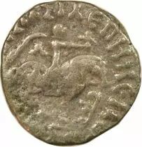 Azes II - Drachm - 35 BC / 5 Taxila ?