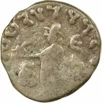 Azes II - Drachm - 35 BC / 5 Taxila ?