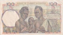 B A O 100 Francs - Africaine, ananas - Famille - 16-04-1948 - Série B.3861 - TTB - P.40