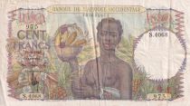 B A O 100 Francs - Africaine, ananas - Famille - 16-04-1948 - Série S.4068 - TB+ - P.40