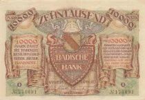 Baden 10000 Mark - Badische Bank - 01-04-1923 - P.S910