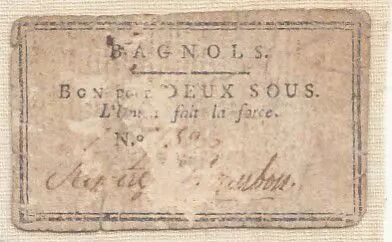 Bagnols-Sur-C�ze Bagnols L�Union fait la force - 30-04-1792