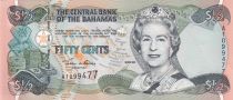 Bahamas 0.5 Dollar - Elizabeth II - Marché - 2001