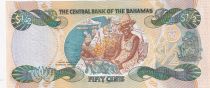 Bahamas 0.5 Dollar - Elizabeth II - Market - 2001