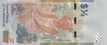 Bahamas 1/2 Dollar - Elizabeth II - Market - 2019 - UNC - P.NEW