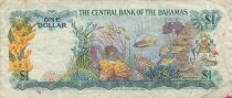 Bahamas 1 Dollar - Elisabeth II - 1974 - Remplacement - P.35