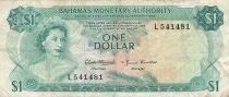 Bahamas 1 Dollar - Elizabeth II - 1968 - P.27