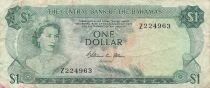 Bahamas 1 Dollar - Elizabeth II - 1974 - Replacement - P.35