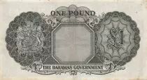 Bahamas 1 Pound - Elizabeth II - ND (1953) - P.15a