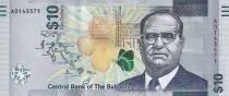 Bahamas 10 Dollars - Sir Stafford Sands - Headlight - 2022 - Serial A