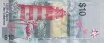 Bahamas 10 Dollars - Sir Stafford Sands - Headlight - 2022 - Serial A