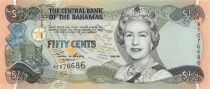 Bahamas 50 Cents - Elisabeth II - S&eacute;rie 2001 - P.68