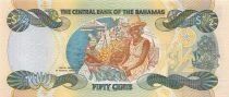 Bahamas 50 Cents - Elizabeth II - Series 2001 - P.68