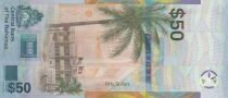 Bahamas 50 Dollars - Sir Roland T. Symonette - Central Bank building - 2019 - L Series