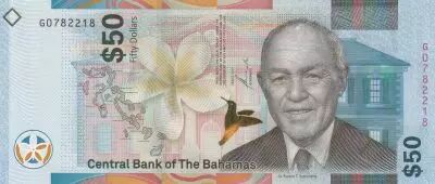 Bahamas 50 Dollars Sir Roland T Symonette - 2019 - UNC