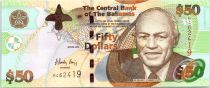 Bahamas 50 Dollars Sir Roland T Symonette - Central Bank - 2006