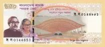 Bangladesch 50 Taka - Opening of the Bangabandhu Sheikh Mujibur Rahman Tunnel - 2023