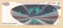 Bangladesch 50 Taka - Opening of the Bangabandhu Sheikh Mujibur Rahman Tunnel - 2023