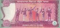 Bangladesh 40Taka - 40th victory anniversary du Bangladesh - 2011 - P.60