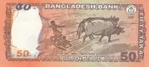 Bangladesh 50 Taka - 50 years of Independance - Agriculture - 2021 - UNC