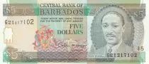 Barbados 5 Dollars Sir Frank Worrell - 1993 - P.43 - UNC