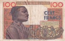 BCEAO 100 Francs - Masque - 23-04-1959 - Série X.81 - P.2a