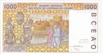 BCEAO 1000 Francs - S&eacute;rie A (C&ocirc;te d\'Ivoire) - 1999