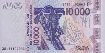 BCEAO 10000 Francs - 2003 - Lettre C (Burkina Faso)