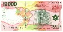 BEAC 2000 Francs - Banque Centrale de Yaoundé - CEMAC - 2020 (2022) - Série D4