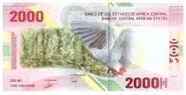 BEAC 2000 Francs - Banque Centrale de Yaoundé - CEMAC - 2020 (2022) - Série D4
