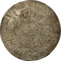 Bearn, Louis XV - Silver Ecu, with Headband - 1765 Pau