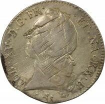 Bearn, Louis XV - Silver Ecu, with Headband - 1767 Pau, Treasure Trove of the Sauvionni&egrave;res