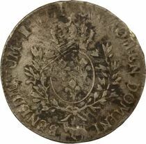 Bearn, Louis XV - Silver Ecu, with Old Head - 1771 Pau