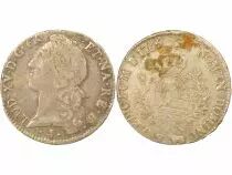 Bearn, Louis XV - Silver Ecu with Headband - 1765 Pau