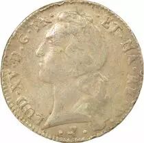 Bearn, Louis XV - Silver Ecu with Headband - 1766 Pau