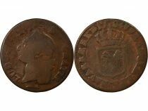 Bearn, Louis XVI - Liard with Shield - 1784 Pau