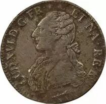 Bearn, Louis XVI - Silver Ecu, dressed up Bust - 1780 Pau
