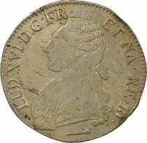 Bearn, Louis XVI - Silver Ecu, with Dressed up Bust - 1787 Pau, Treasure Trove of the Sauvionni&egrave;res